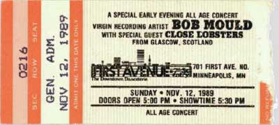 12 Nov 1989 ticket