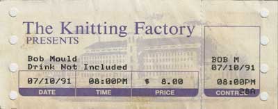 10 Aug 1991 ticket