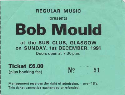 01 Dec 1991 ticket