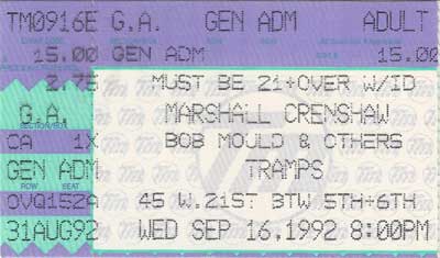 16 Sep 1992 ticket