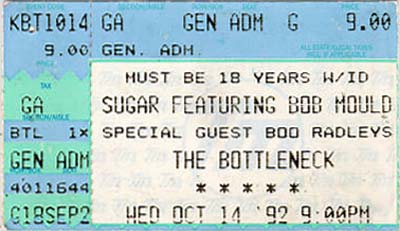 14 Oct 1992 ticket