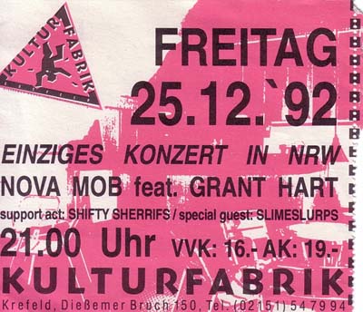 25 Dec 1992 ticket