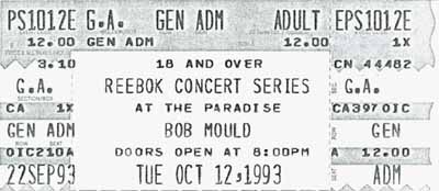 12 Oct 1993 ticket