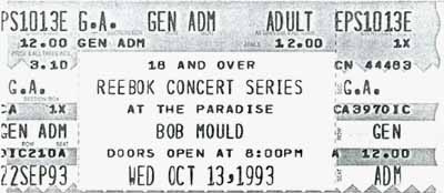 13 Oct 1993 ticket