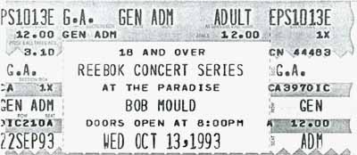 13 Oct 1993 ticket