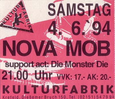 04 Jun 1994 ticket (Nova Mob)