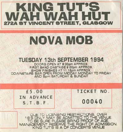 13 Sep 1994 ticket