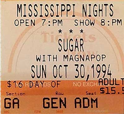 13 Oct 1994 ticket