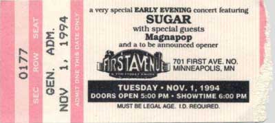 01 Nov 1994 ticket
