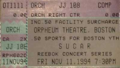 11 Nov 1994 ticket