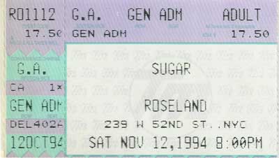 12 Nov 1994 ticket