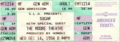 14 Dec 1994 ticket
