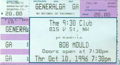 10 Oct 1996 ticket