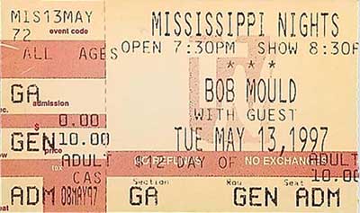 13 May 1997 ticket