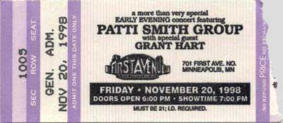 20 Nov 1998 ticket