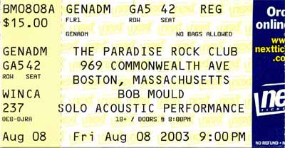 08 Aug 2003 ticket