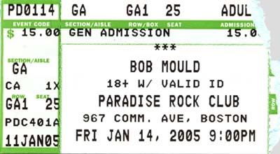 14 Jan 2005 ticket