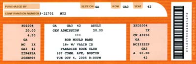 04 Oct 2005 ticket