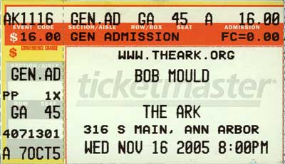 16 Nov 2005 ticket