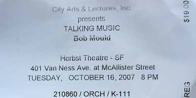 16 Oct 2007 ticket