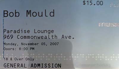 05 Nov 2007 ticket