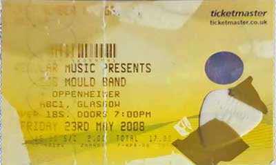 23 May 2008 ticket
