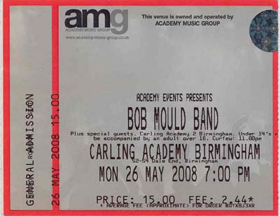 26 May 2008 ticket