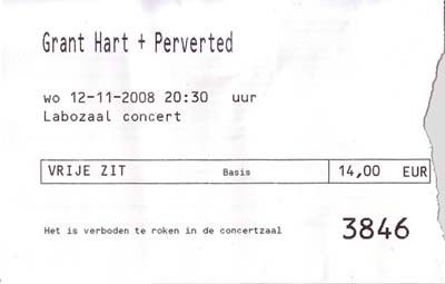 12 Nov 2008 ticket
