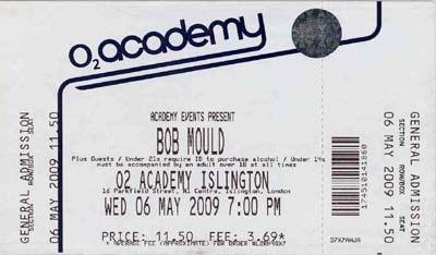 06 May 2009 ticket
