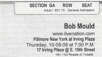 08 Oct 2009 ticket