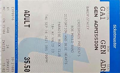 16 Sep 2021 ticket